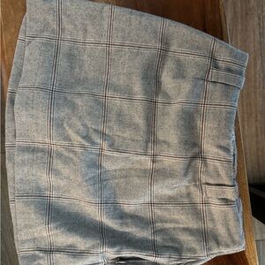 Abercrombie & Fitch Gray Checkered Skirt